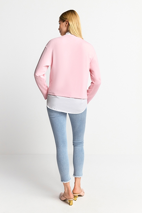 T PEACHED CREW ROSE SHADOW 3