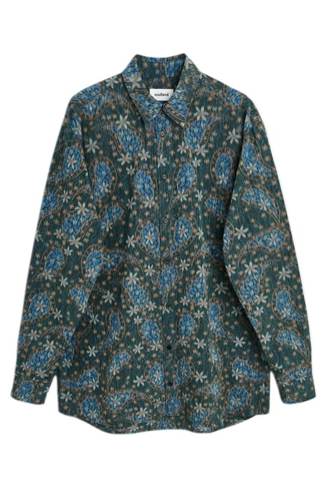 DAMON SHIRT BLACK MULTI 1