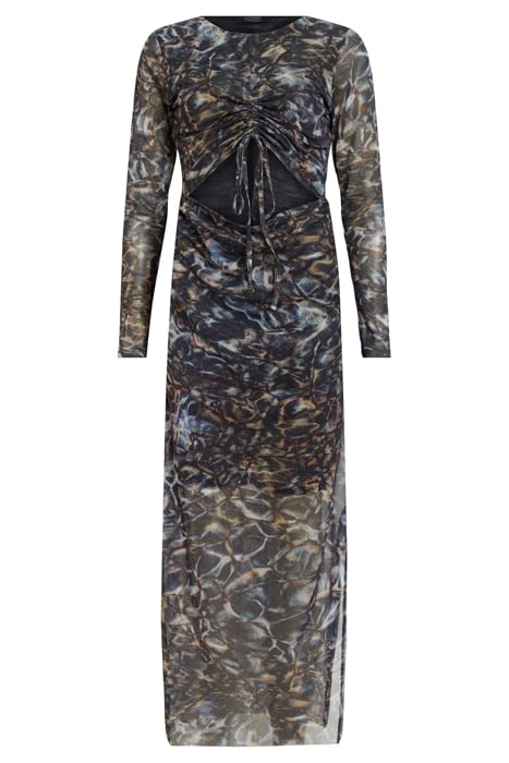 KATIE CALADESI DRESS PETROL BLUE 3