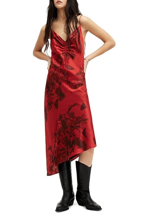 ALEXIA SANIBEL DRESS RUST RED 1