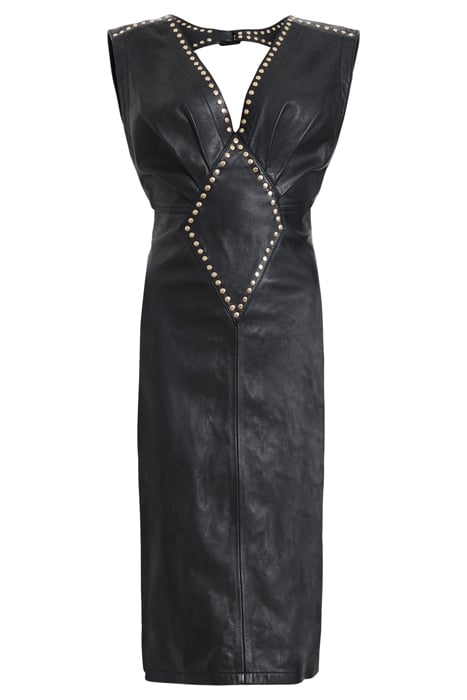 SYLA LEA STUD DRESS BLACK 4