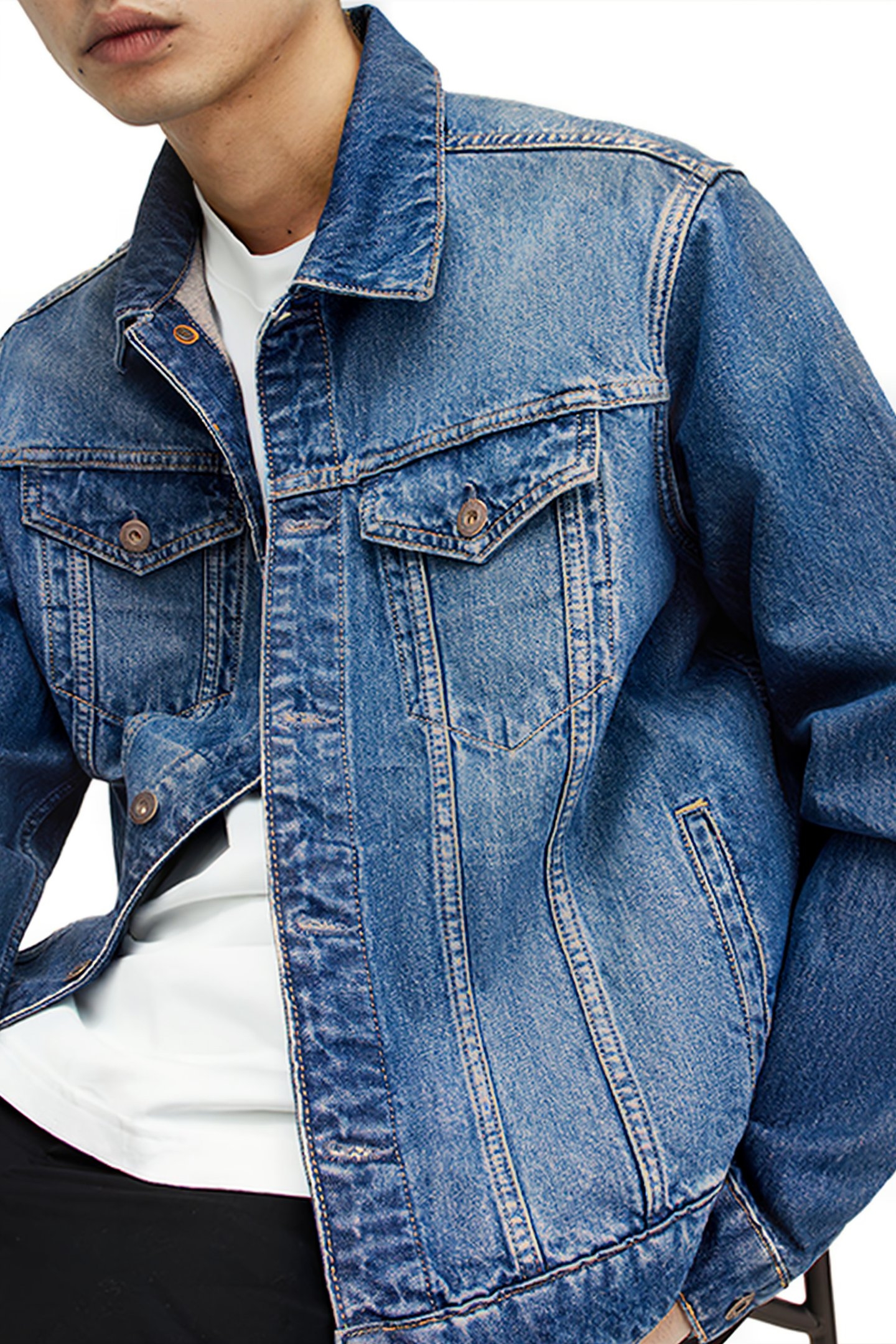 HEBDEN JACKET INDIGO BLUE 7