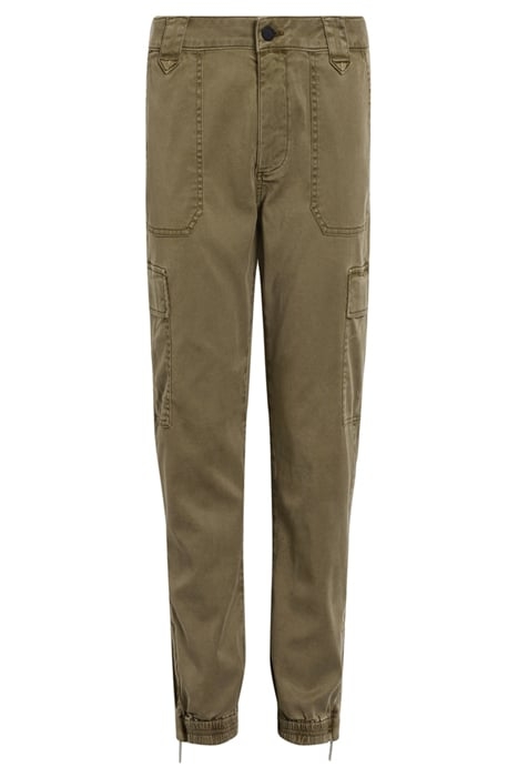 NOLA CARGO TROUSER DARK KHAKI GREEN 4