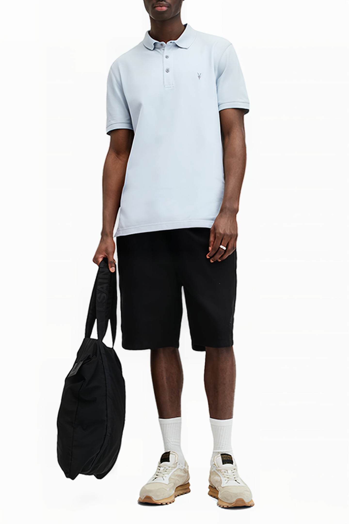 REFORM SS POLO 2 PAC BETHEL BLUE/BLACK 4