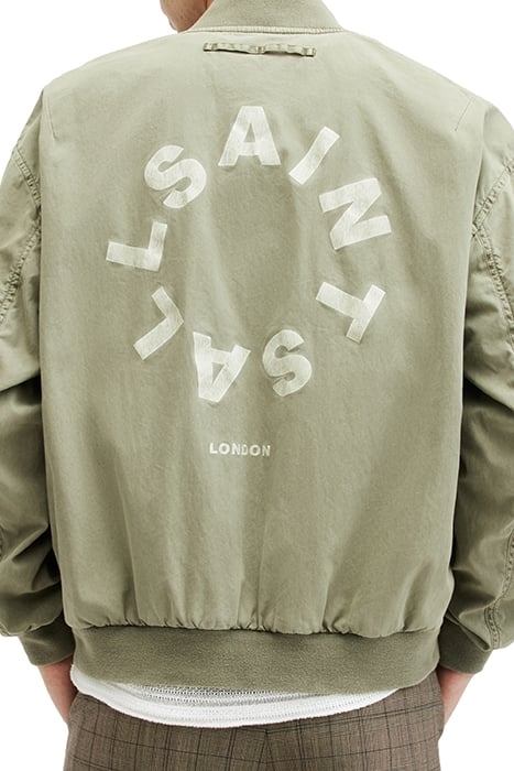 TIERRA FADED BOMBER HERB GREEN 6