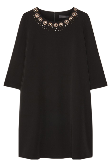 EMBROIDERED DRESS BLACK 4