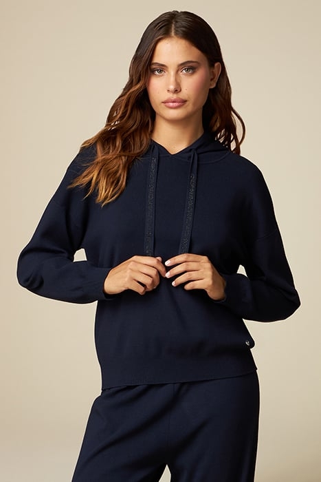 KNITTED SWEATSHIRT BLUE 1