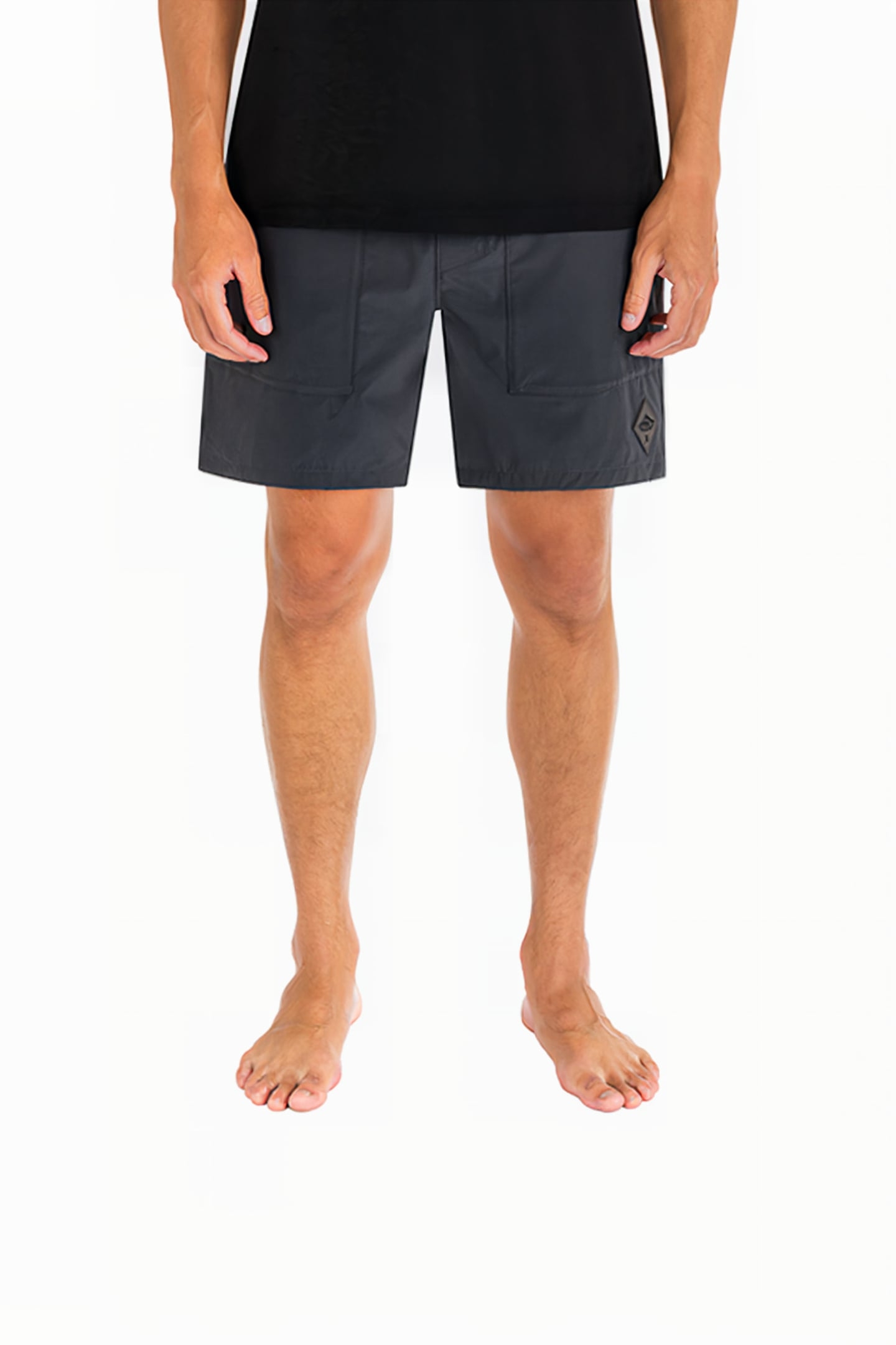 PHNTM CAMPER VOLLEY 17" SHORTS DARK STONE GREY 1