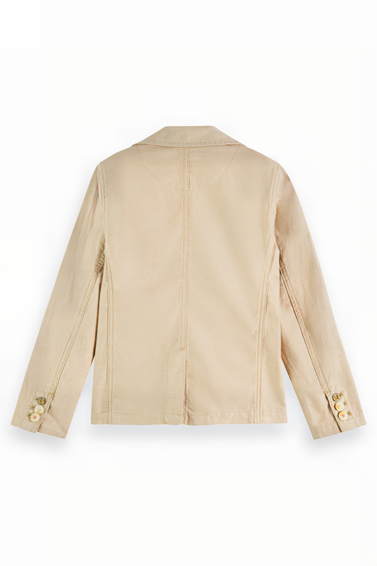 COTTON LINEN BLAZER SEASTONE 2