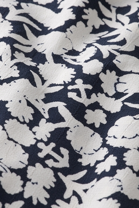 ALL-OVER PRINTED AND EMBELLISHED VISCOSE DRESS ANCHOR FLORAL 3