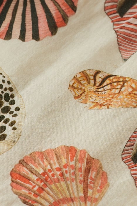 ALL-OVER PRINTED POM POM TAPE SKIRT SHELLS 3