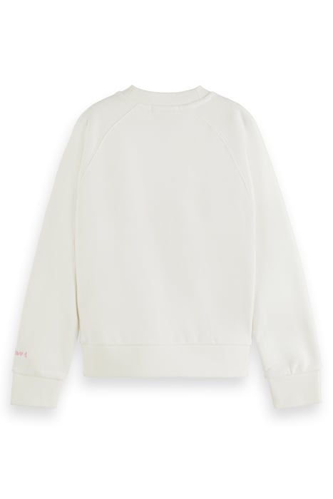 RELAXED-FIT SWEATSHIRT OFF WHITE 2