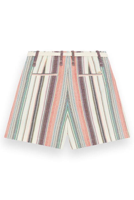 HIGH RISE CRAFTED STRIPE SHORT CRAFTED STRIPE 4