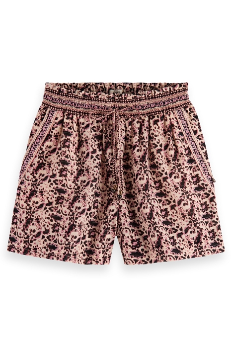 BLOCK FLORAL PRINTED SHORT BLOCK FLORAL 3