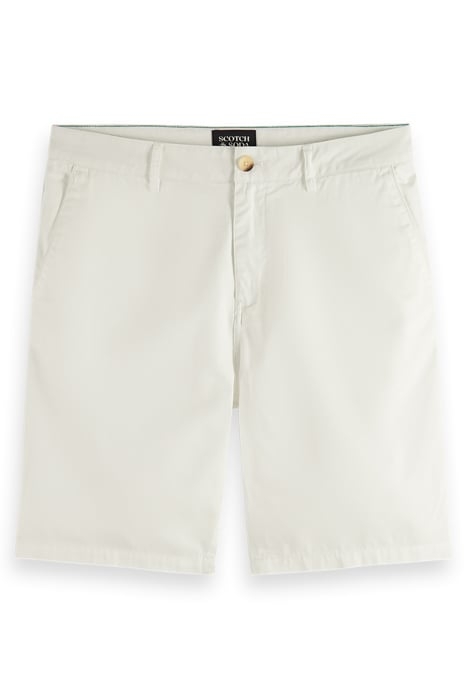 STUART - COTTON-BLEND TWILL SH WHITE 4