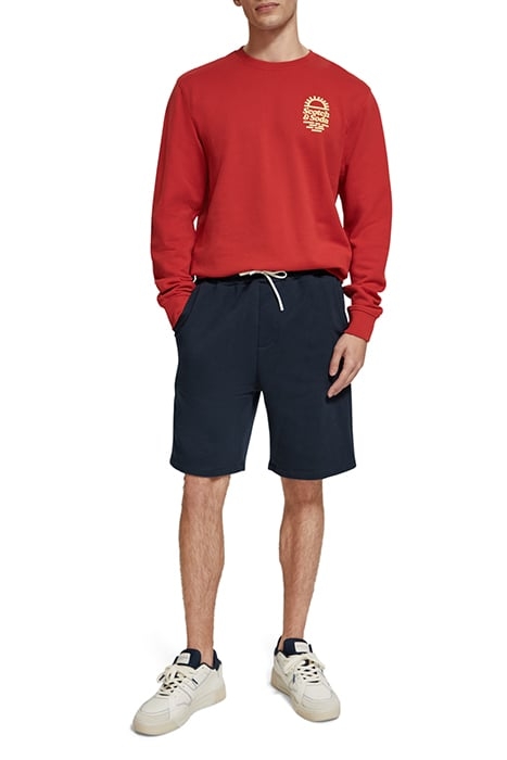 ESSENTIAL LOGO BADGE SWEAT SHO NIGHT 3