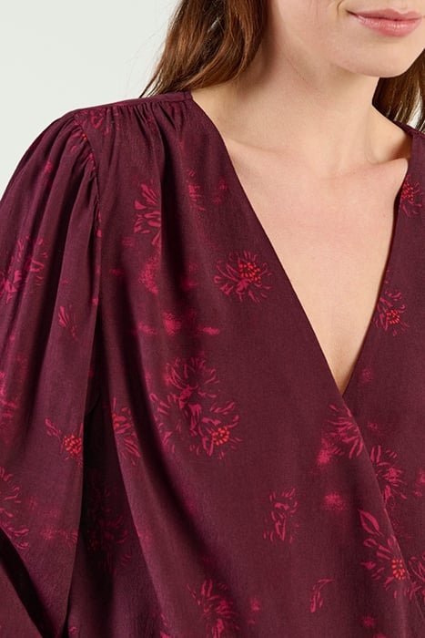 BLOUSE WOVEN LONG SLEEVES 22002012 WINETASTING 5