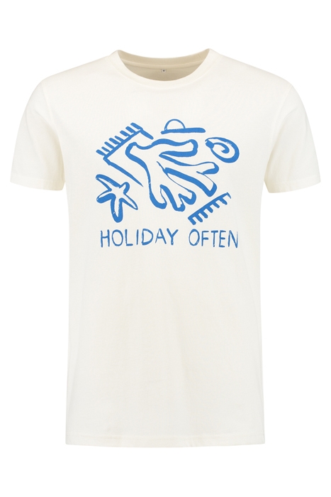 HOLIDAY OFTEN T-SHIRT JET STREAM WHITE 4