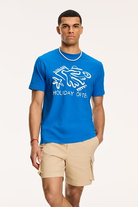 HOLIDAY OFTEN T-SHIRT SKYDIVE BLUE 1
