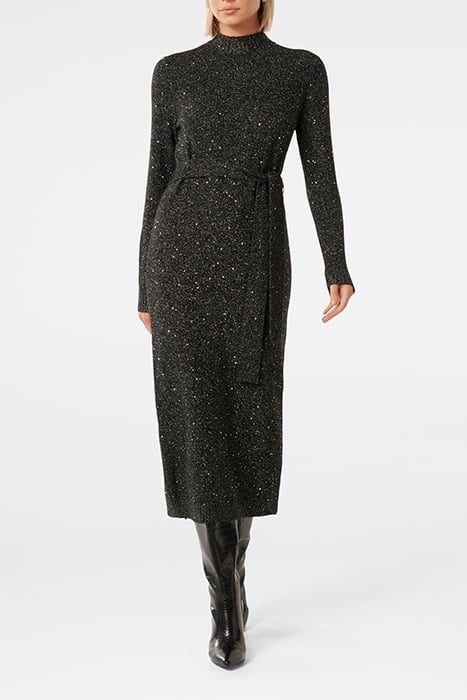 SOPHIE SEQUIN DRESS BLACK SEQUIN 1