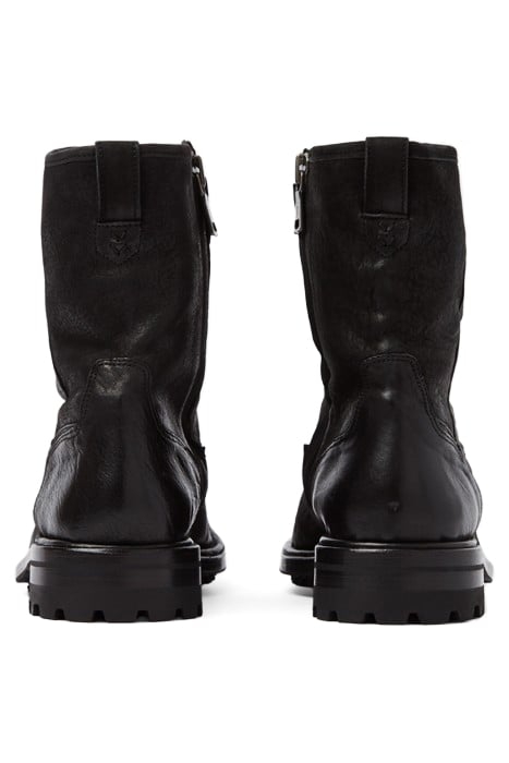 ESSEX SHEARLING ZIP BOOT MINERAL BLK 2