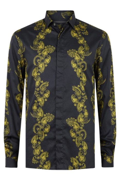 RODNEY LS SPORT SHIRT CONCEALED PLACKET DARK NAVY 2