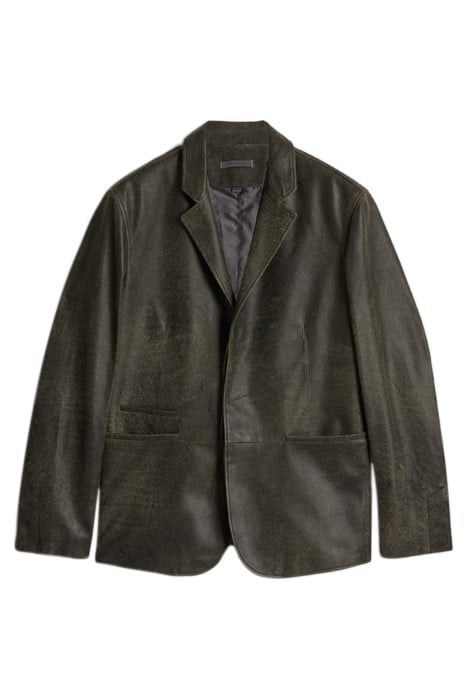 CONCEALED PLACKET SLIM FIT JACKET WITH N LEGUME 2