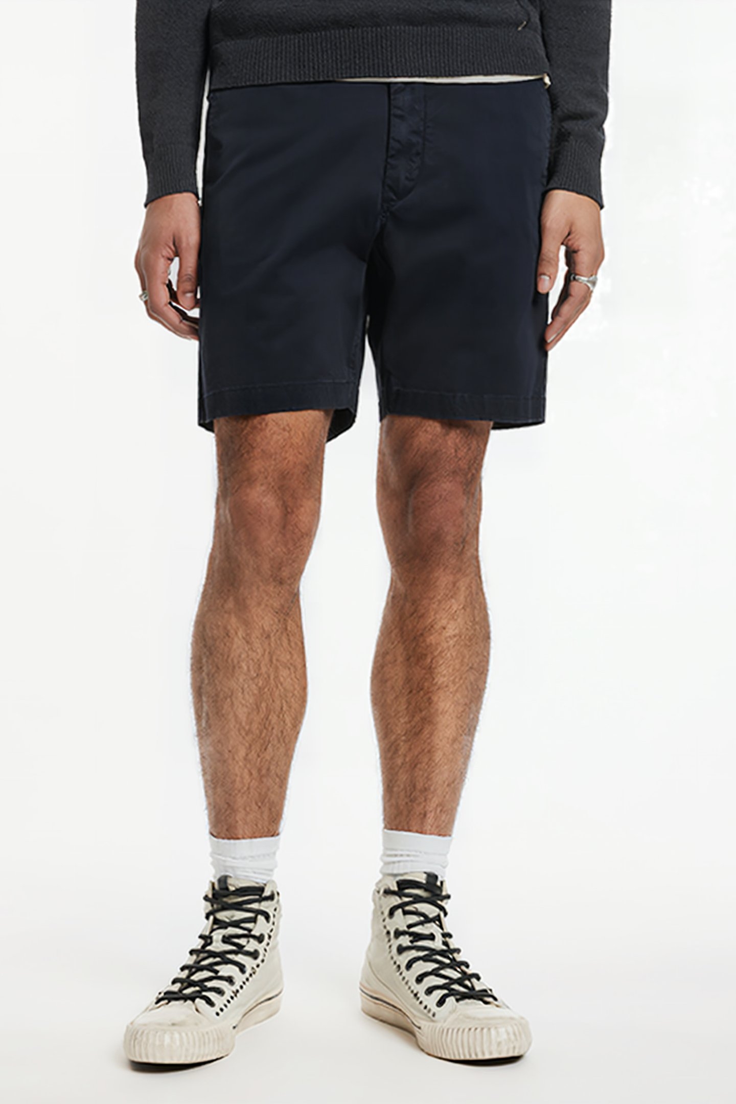 JOHNNY FLAT FRONT SHORTS THISTLE 1