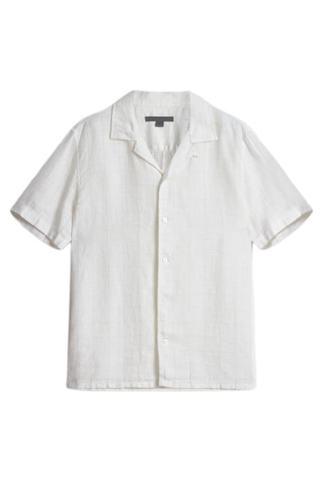 DANNY SS CAMP SHIRT WHITE 2