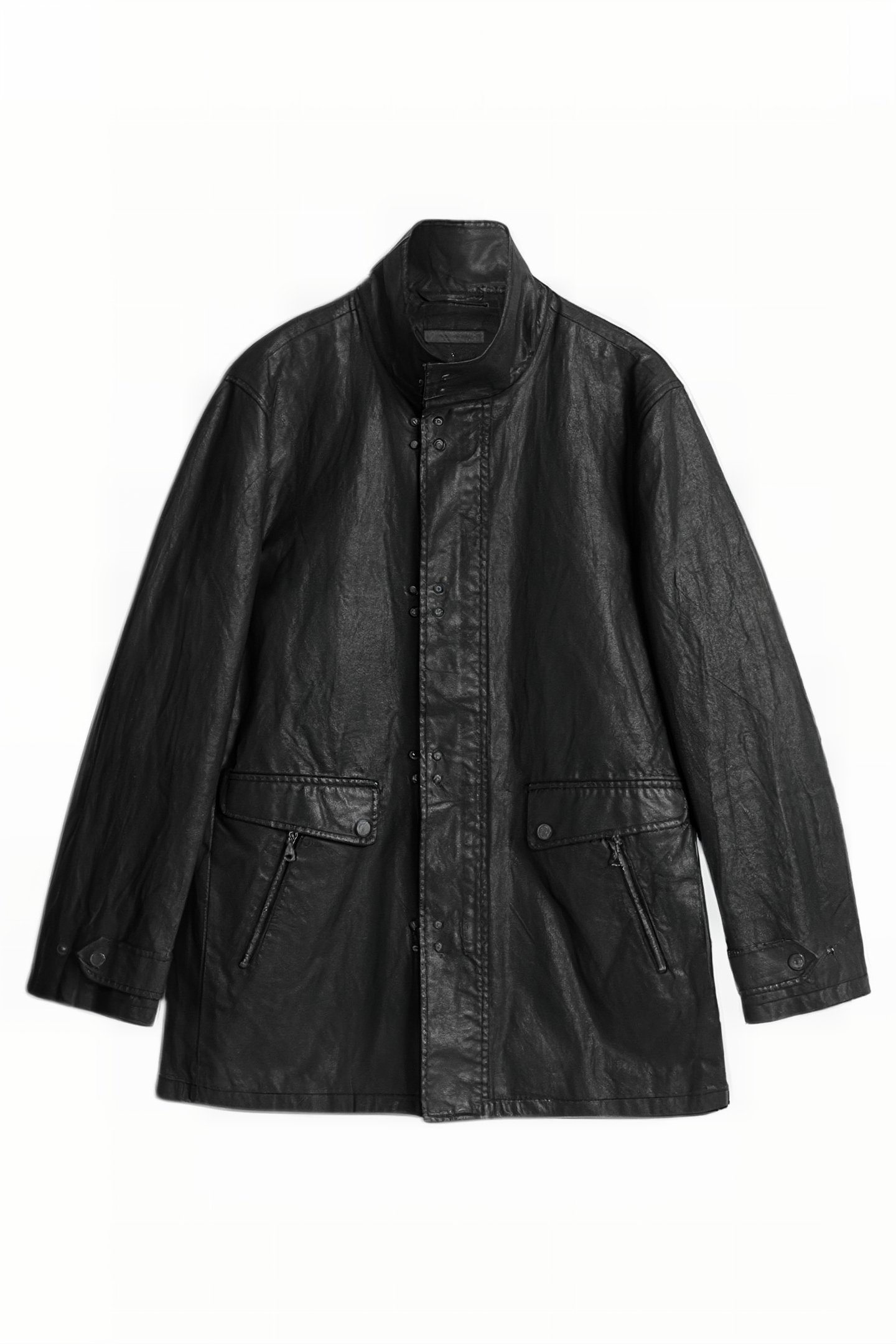 ZIP AND H B CLOSURE OUTERWEAR WITH MULT BLACK 2