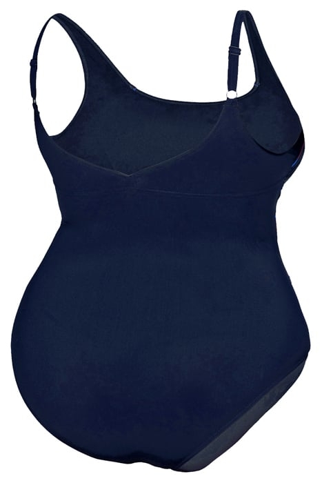 W JEWEL ONE PIECE PLUS NAVY-BRIGHT BLUE 6