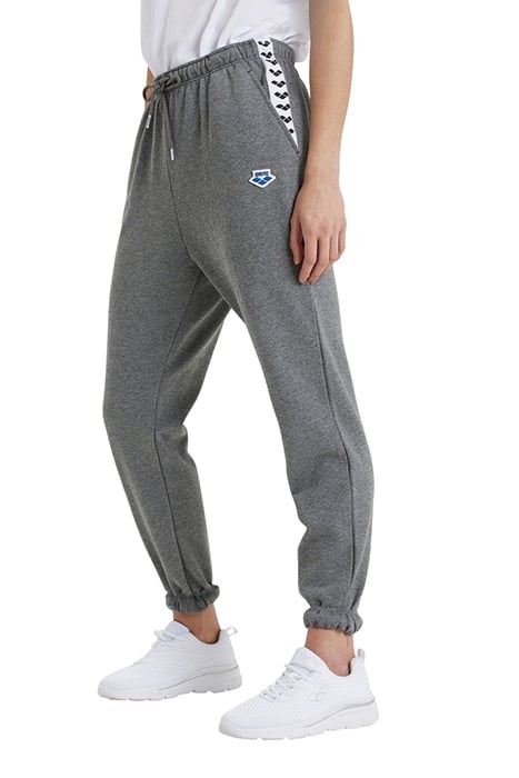 ARENA ICONS PANT SOLID DARKGREY MELANGE-WHITE-BLA 4