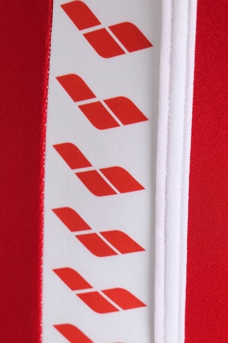 MEN'S ARENA ICONS SWIM JAMMER SOLID RED-WHITE 7