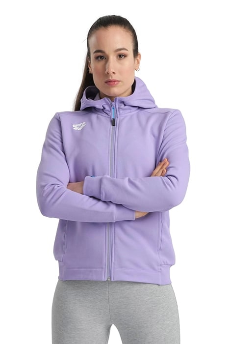 WOMEN'S TEAM HOODED JACKET PANEL LAVANDA 1