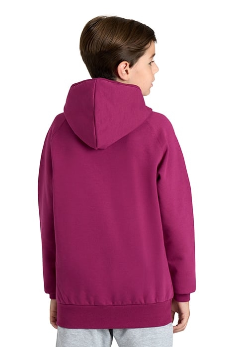 JR TEAM HOODED SWEAT PANEL RED FANDANGO 3