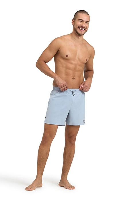 MEN'S ARENA EVO BEACH SHORT SOLID GREY SHADOW 3