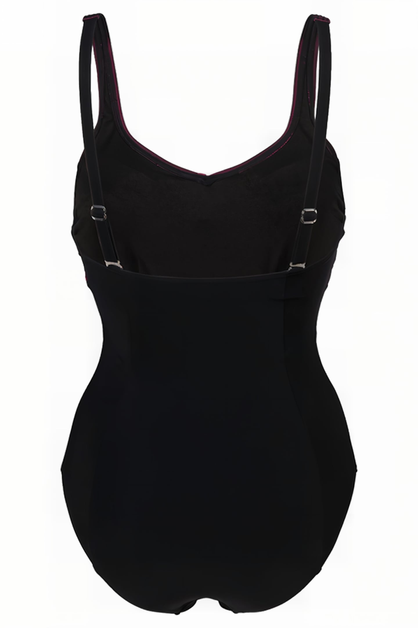 W ISABEL LIGHT CROSS BACK ONE PIECE R BLACK-ROSE VIOLET 5