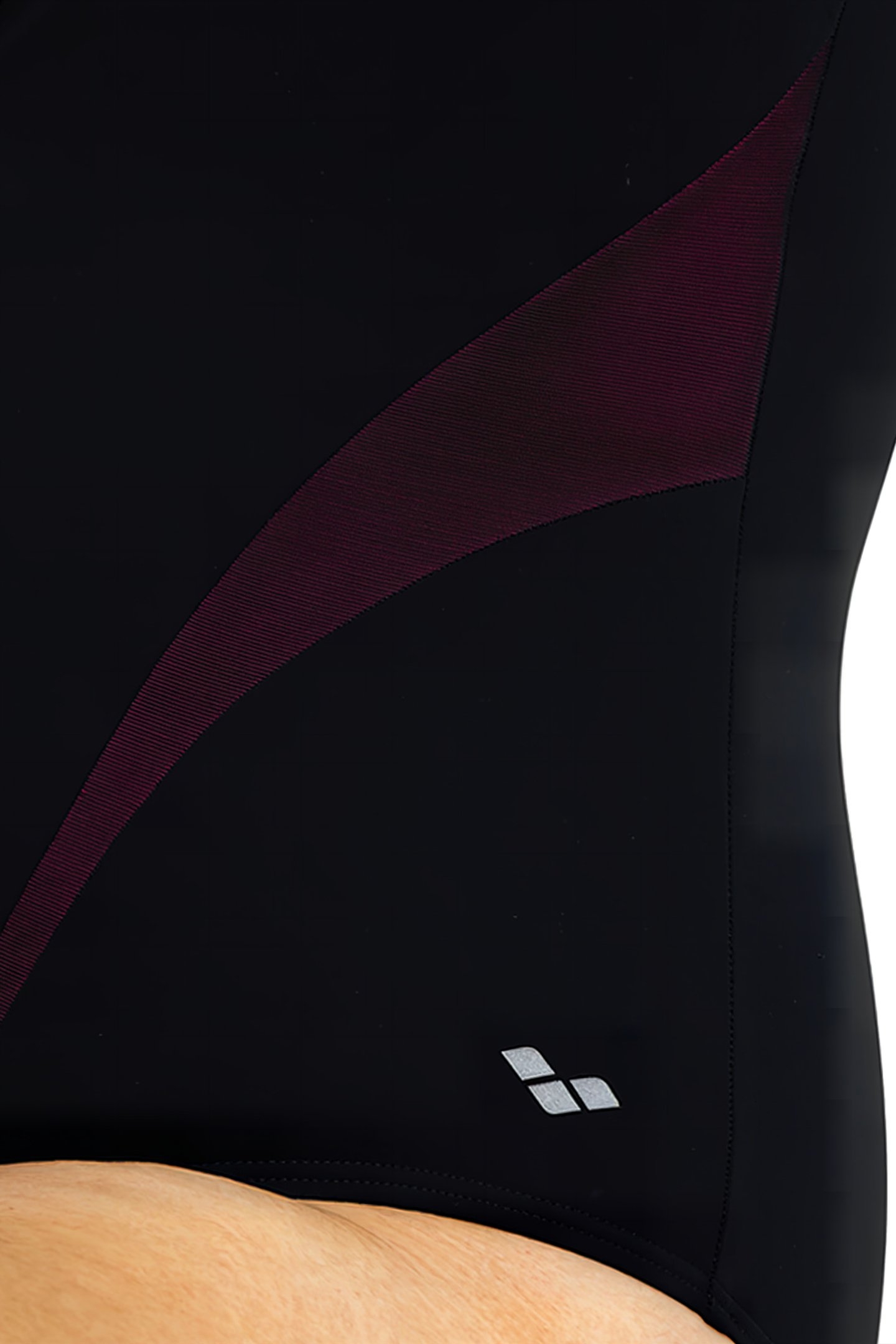 W ISABEL LIGHT CROSS BACK ONE PIECE PLUS BLACK-ROSE VIOLET 7