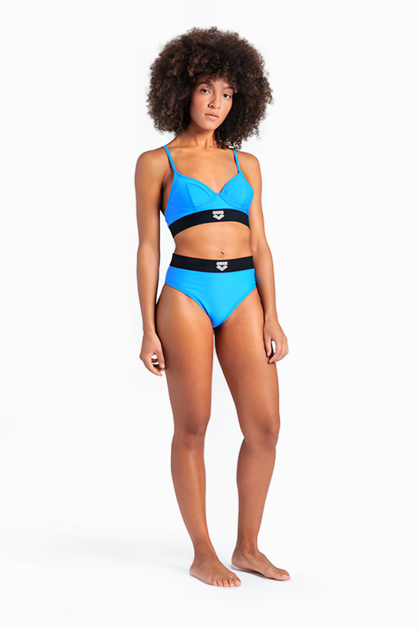 WOMEN'S ARENA BICOLORE ELASTIC BRASSIERE BLUE CHINA 3