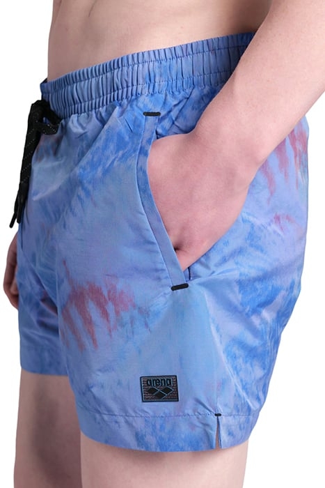 MEN'S ARENA CHINE' PRINT X-SHORT BLUE CHINA 5