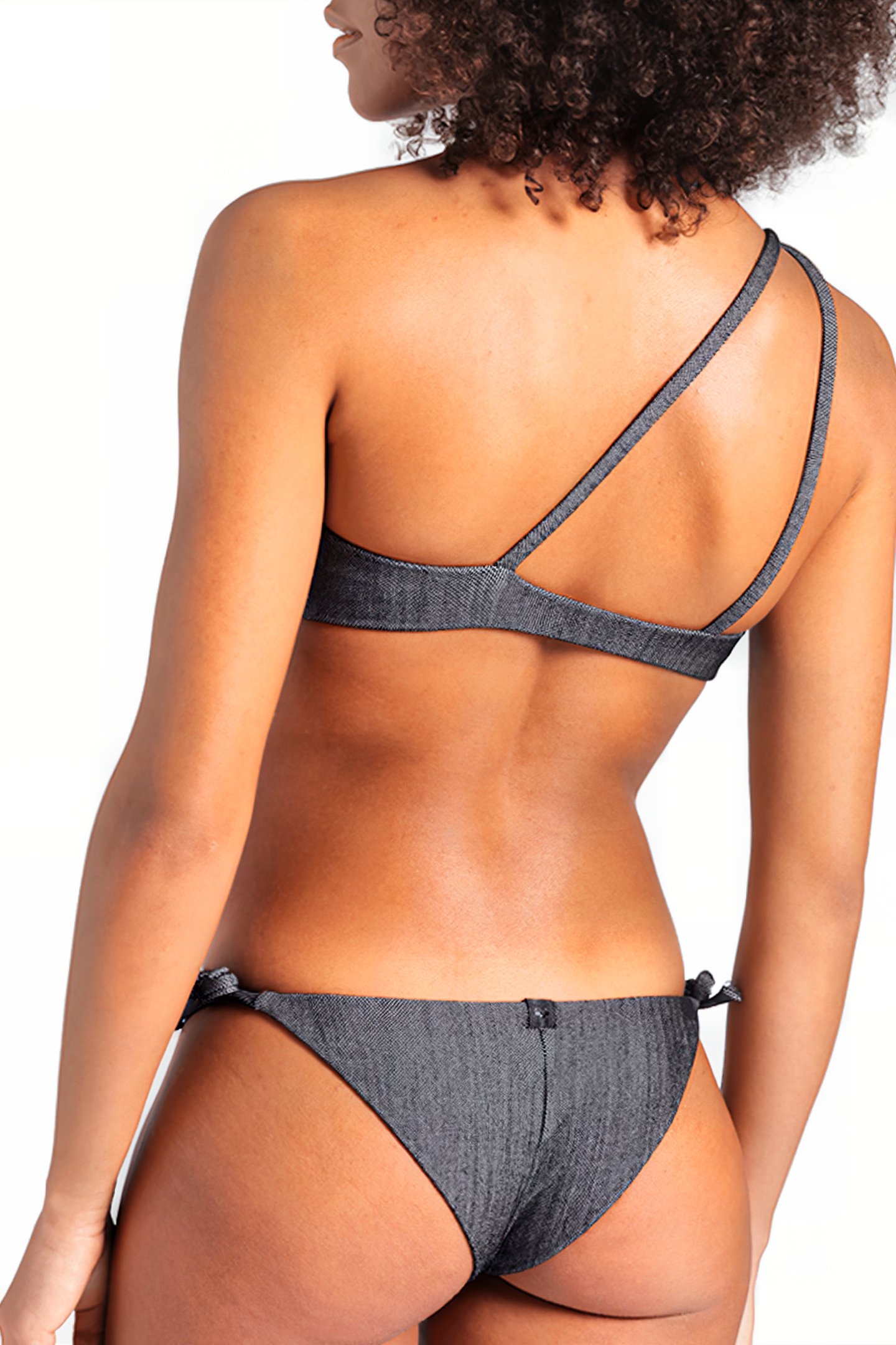 WOMEN'S ARENA TECH WOOL CUT OUT BIKINI BLACK 6