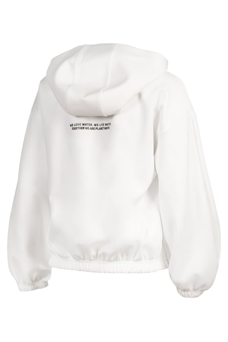WOMEN'S HOODED SWEAT MPH WHITE 7