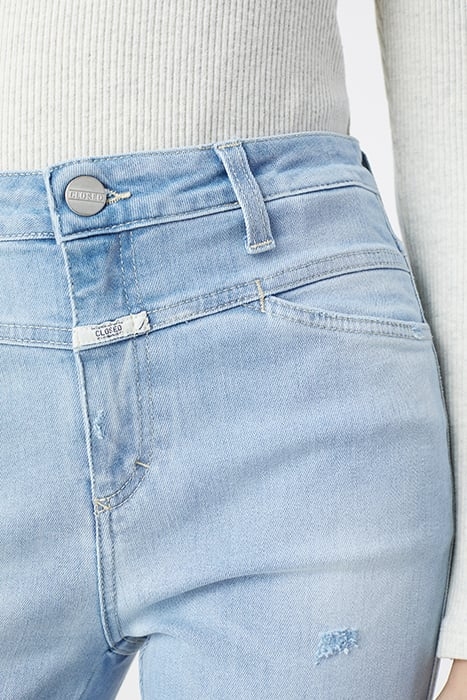 SKINNY PUSHER LONG JEANS LIGHT BLUE 6