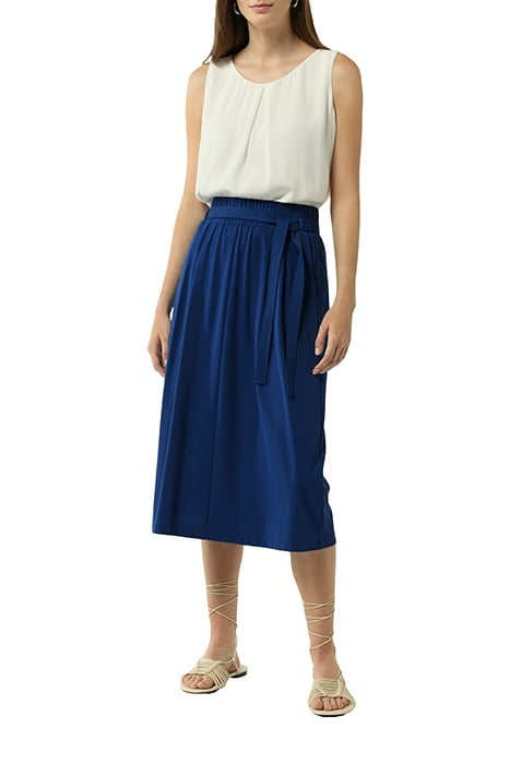 COMMA SKIRT-LONG BLUE 2