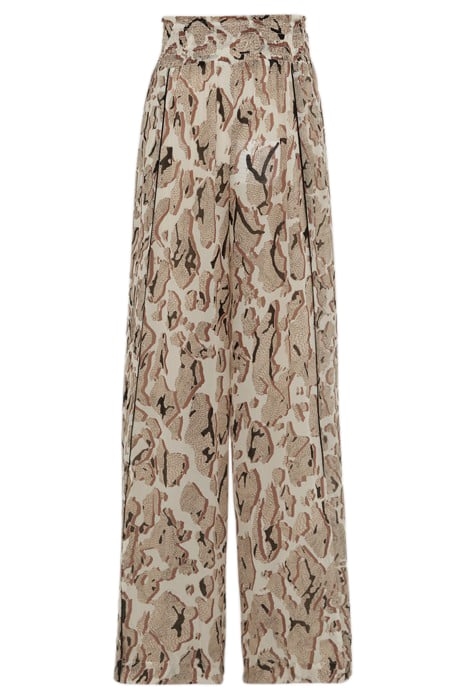 DENNY-PRINT WIDE-LEG & FLARED PANTS PRINT 4