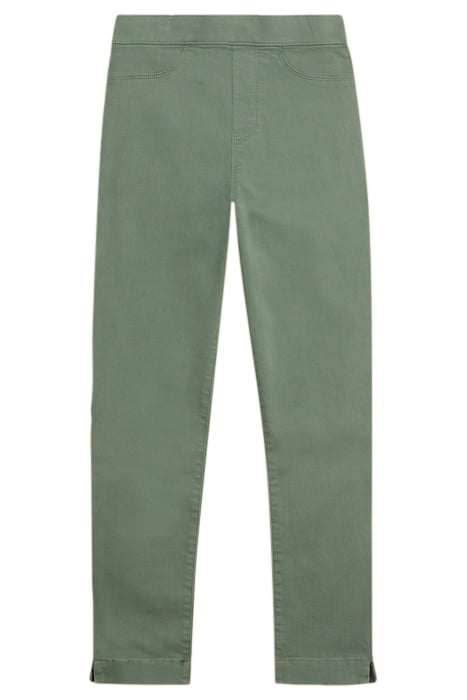 JANEY CROP JEGGING MID GREEN 1
