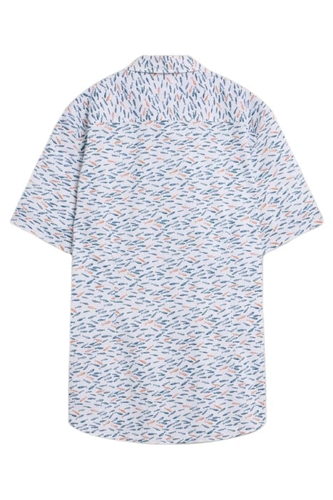 SHOAL PRINTED SHIRT WHITE 3