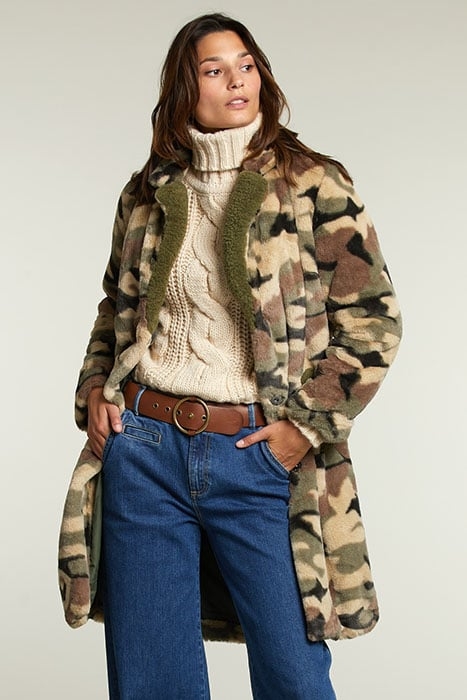 CAMOUFLAGE LONG COAT 1