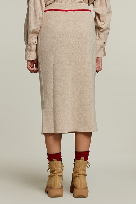 BEIGE MIDI SKIRT 2