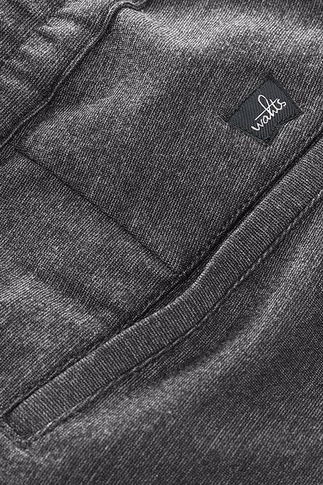 JADES | JERSEY STRETCH COMFORT TROUSERS DARK MARL GREY 3